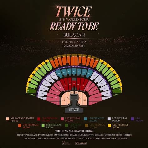 Ticket prices, seat plan: TWICE’s ‘READY TO BE’ in .